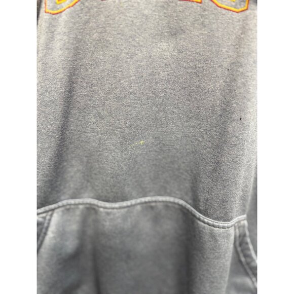 Under Armour USMC Gray Hoodie Sweatshirt Large Cotton Blend With Kangaroo Pocket - Picture 4 of 12